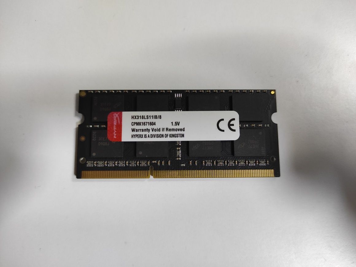 Оперативна пам'ять Kingston HyperX Impact 4 / 8Gb DDR3(L)-1866MHz