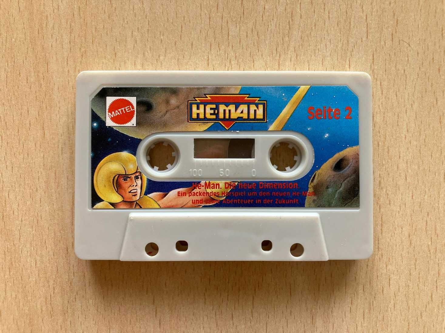 Zestaw 2 kaset magnetofonowych - 'Masters Of The Universe' i 'He Man'