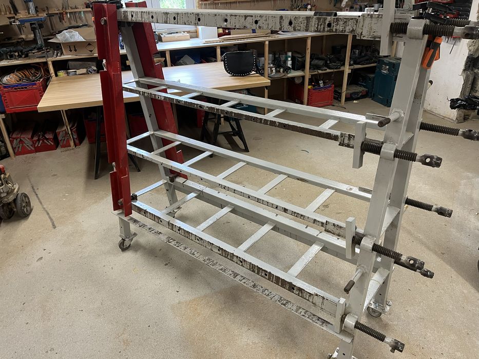 Prasa stolarska śrubowa do klejenia drewna