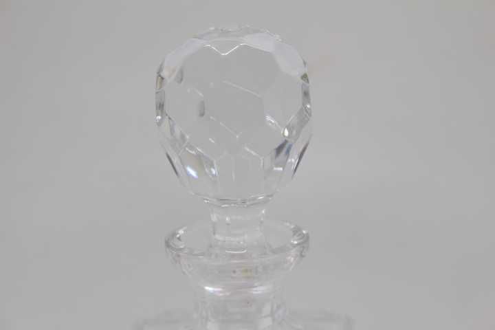 Frasco em Cristal Lapidado marca Stephens 18 cm