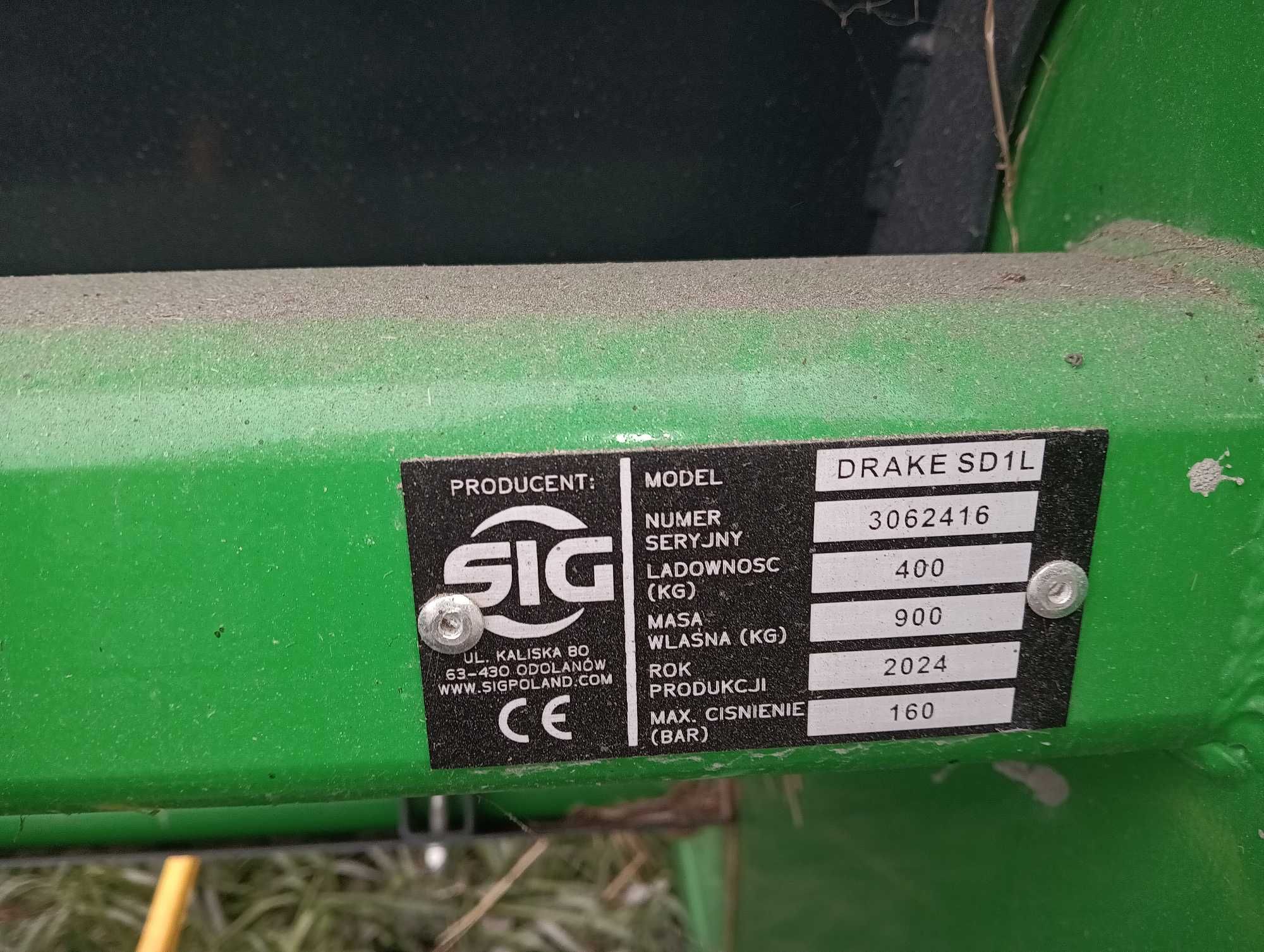 Ścielarka do słomy