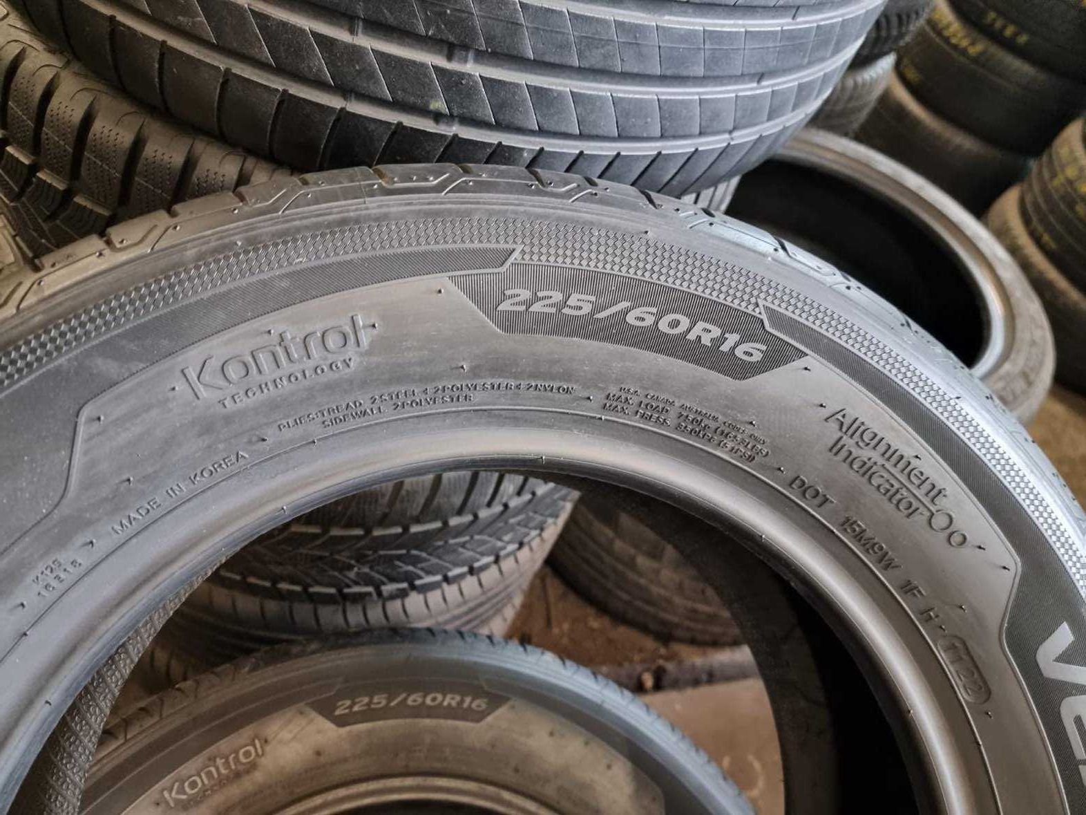 Шини Літні 225х60хR16 Hankook Ventus Prime3 2Шт 95-100%Протектор 2022р