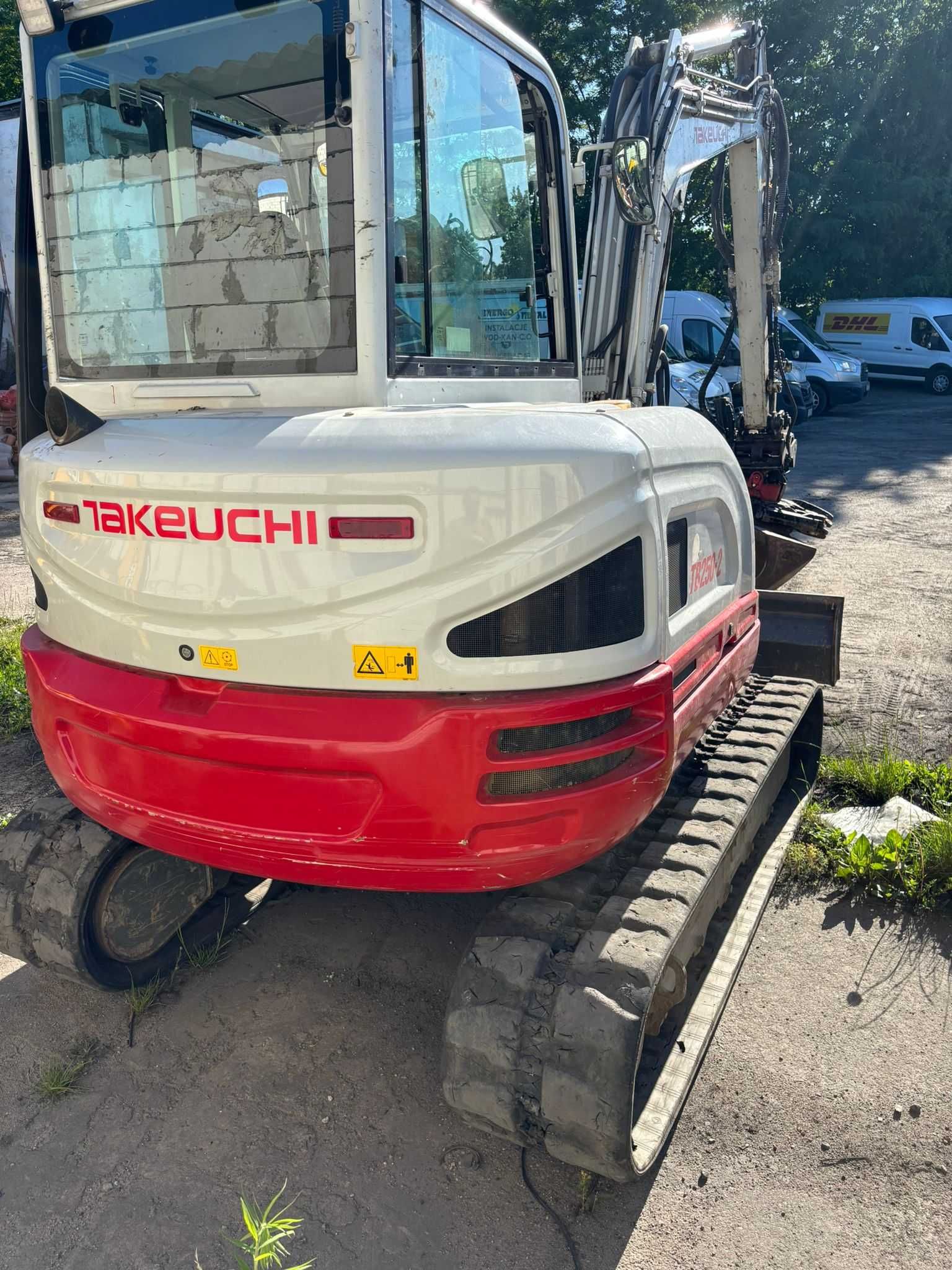 Koparka Takeuchi TB250 - 5 ton