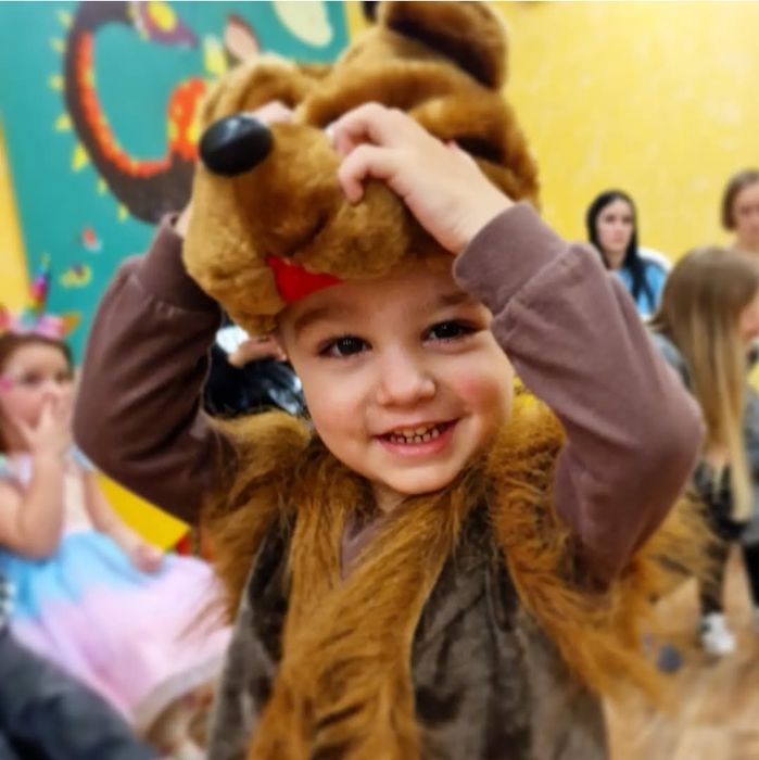 Карнавальний костюм ведмедика на 2 рочки,  86-98