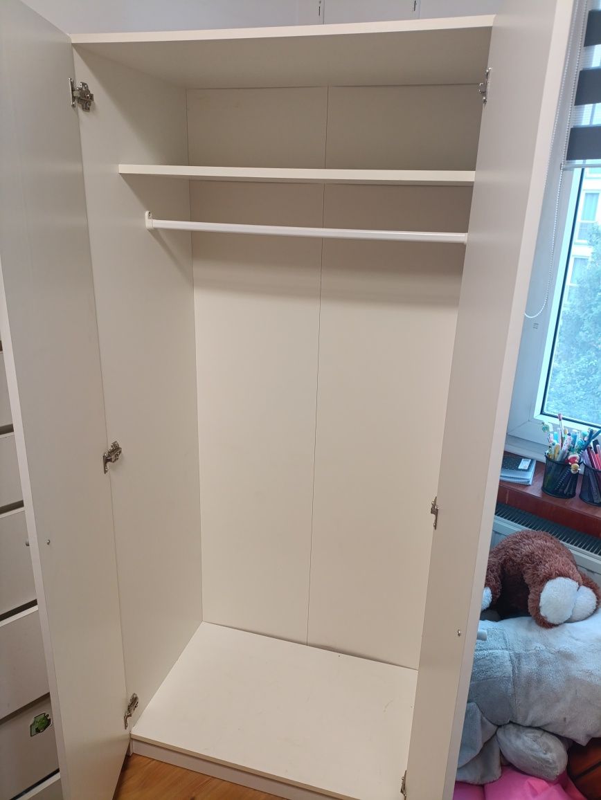 Szafa biała 180 x 80 x 50