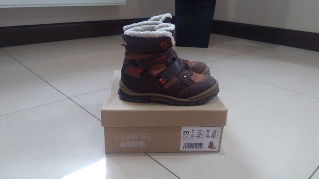 Buty zimowe chłopięce firmy Lasocki