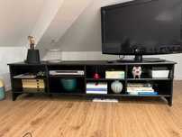Móvel de TV Ikea preto