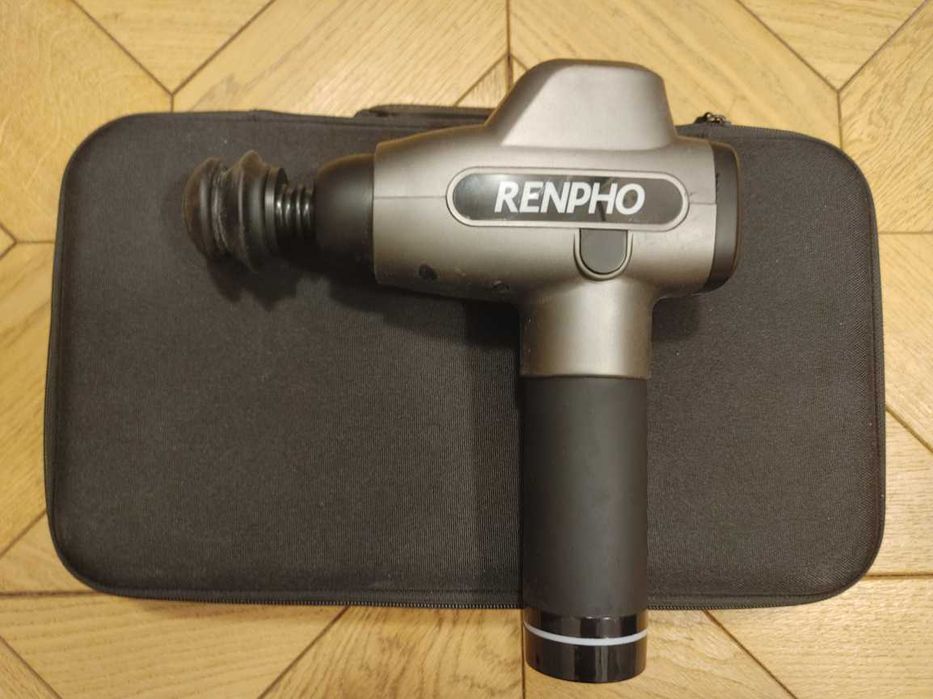 Перкусiйний пiстолет масажер RENPHO RF-GM168 (С3), Куплен на Amazon.