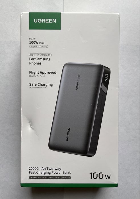 Powerbank Ugreen 100w 20000mah