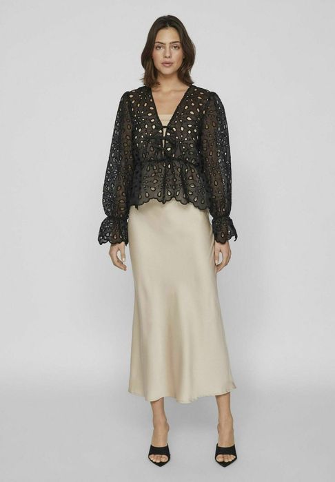 Spódnica satynowa trapezowa  Vila 34