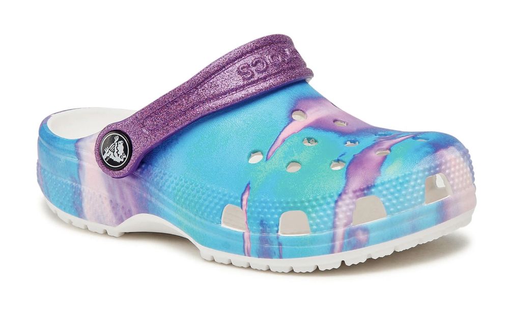 Crocs C13 Classic Out Of This World brokatowe fioletowe