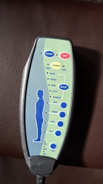 Fotel z masażem,  rozkladany