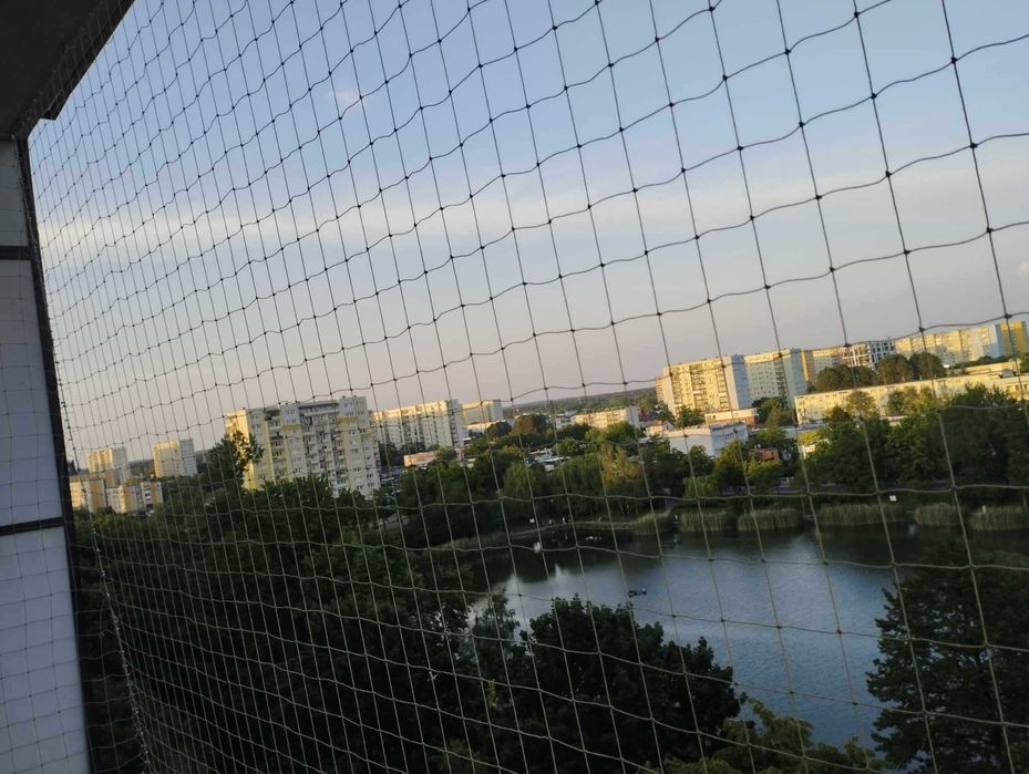 Montaż siatki na balkon dla kota/przeciw ptakom: W MAX 5 DNI ROBOCZYCH