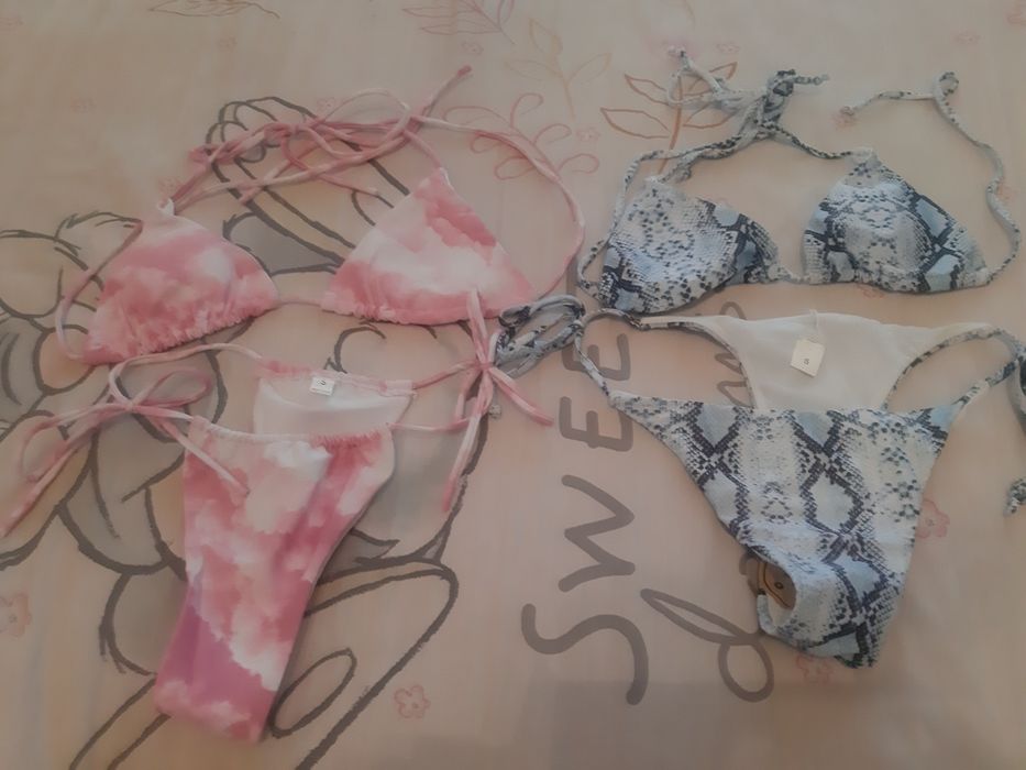 Bikini snake e Tie dye novos - S