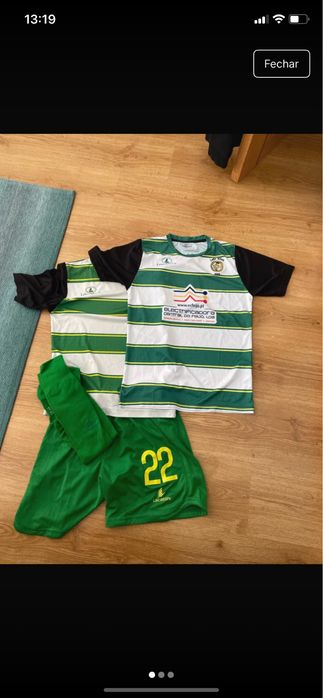 Equipamento futebol Leao Altivo