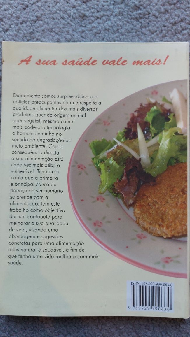 Livro "Viva melhor Comendo melhor"