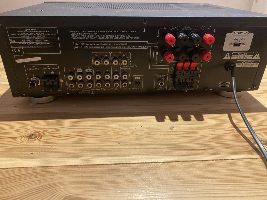 Amplituner kina domowego Pioneer VSX-405 RDS MkII