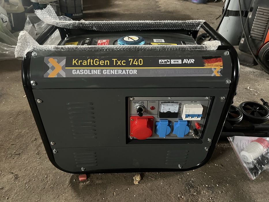 KraftGen TXC 740 HC40‑250/BOT – mocny agregat benzynowy 230 V/400 V