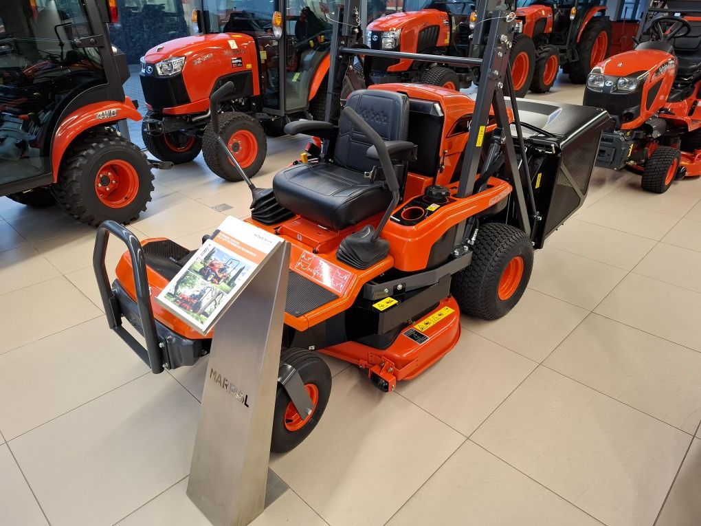 KUBOTA GZD15-IIHD Kosiarka, Promocja RATY 0%, FV kosz górny wysyp