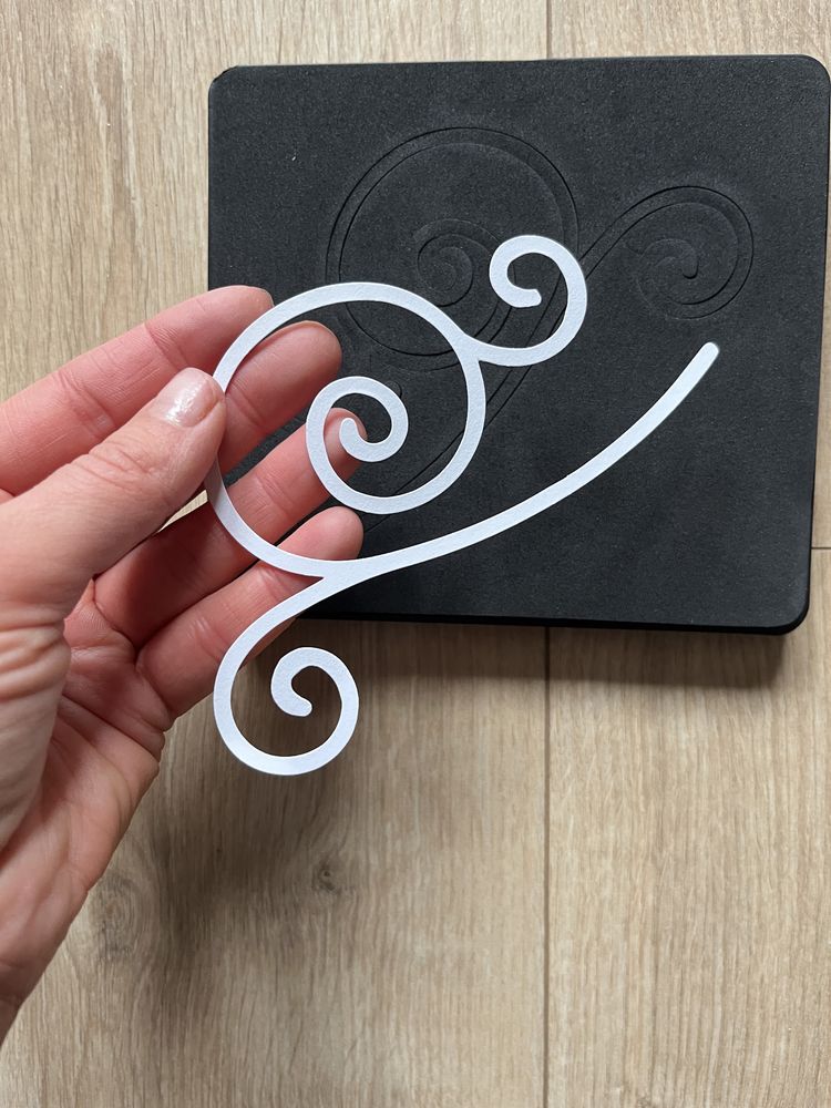 Sizzix big shot wykrojnik nowy Flourish Swirly scrapbooking