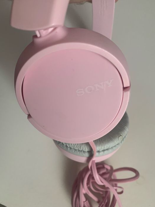 Słuchawki Sony  różowe dla dziewczynki
