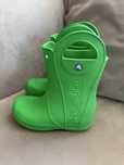 Crocs kalosze j1 zielone 32 33