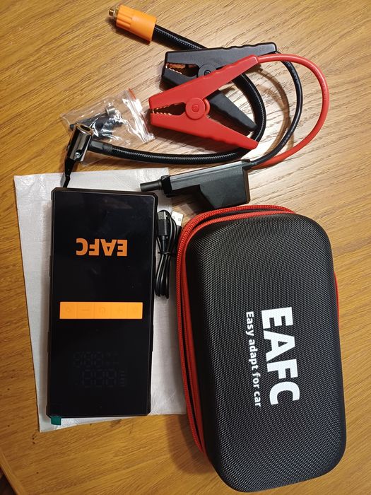 Urządzenie rozruchowe booster z kompresorem