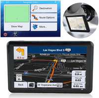GPS navegador NOVO (ecrã 7" e 5") com iGo mapas para camiões recentes