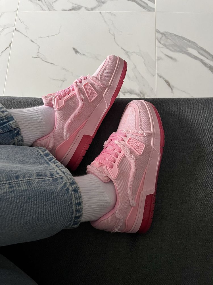 Louis Vuitton Trainer Triple Pink (36-41р)
