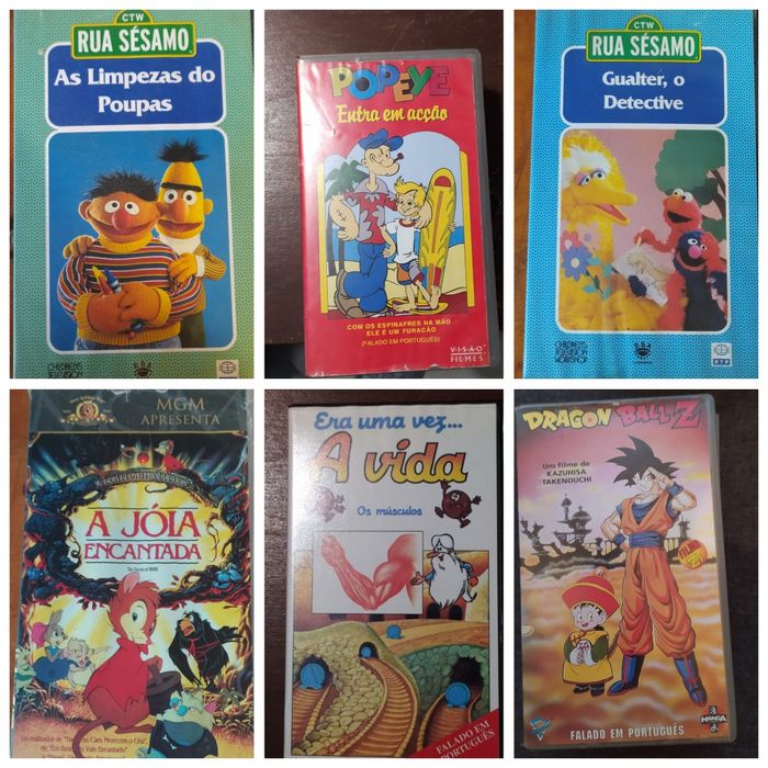 Cassetes VHS Filmes