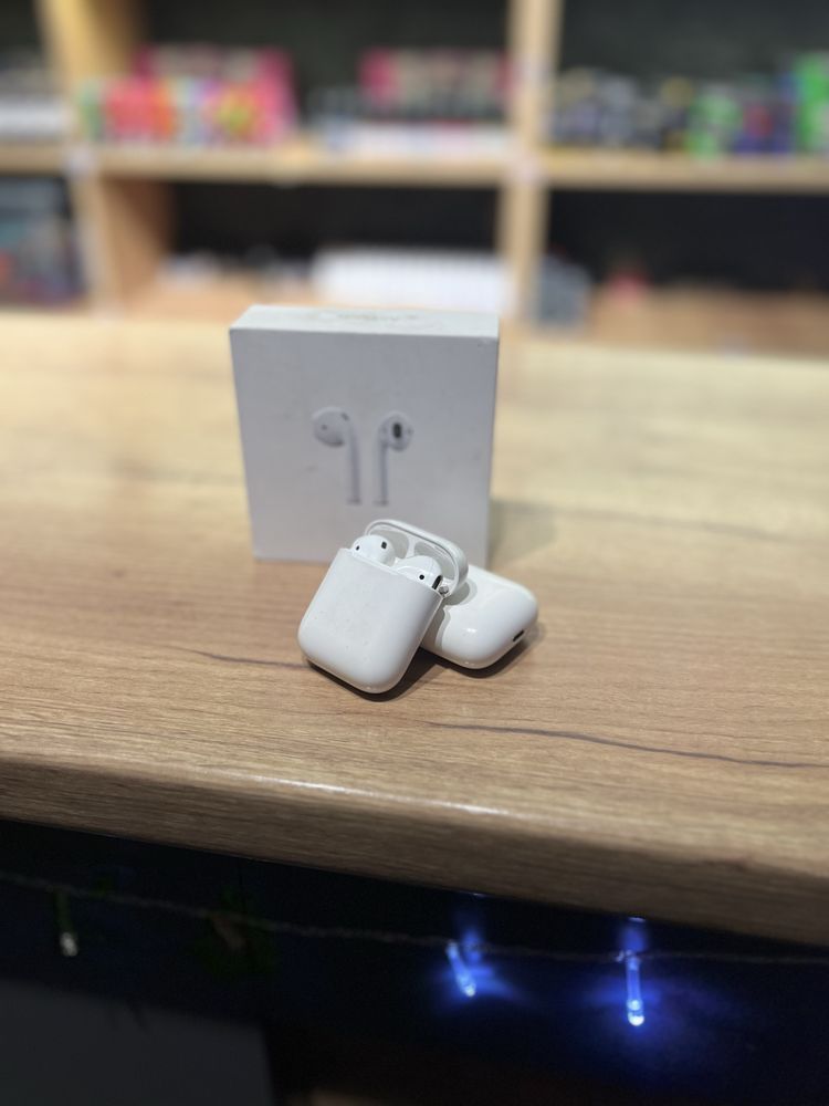 Airpods 2 оригінал додатковий кейс і чохол в подарунок