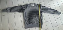 Champion bluza szara w czarne paski vintage