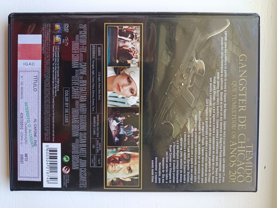 DVD Al Capone.  .