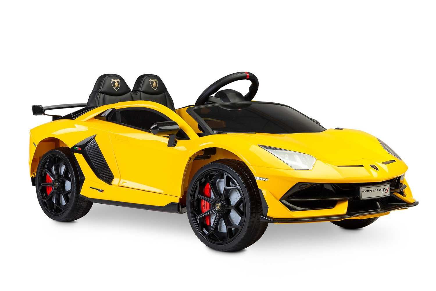 Pojazd akumulatorowy LAMBORGHINI AVENTADOR Yellow samochód dla dziecka