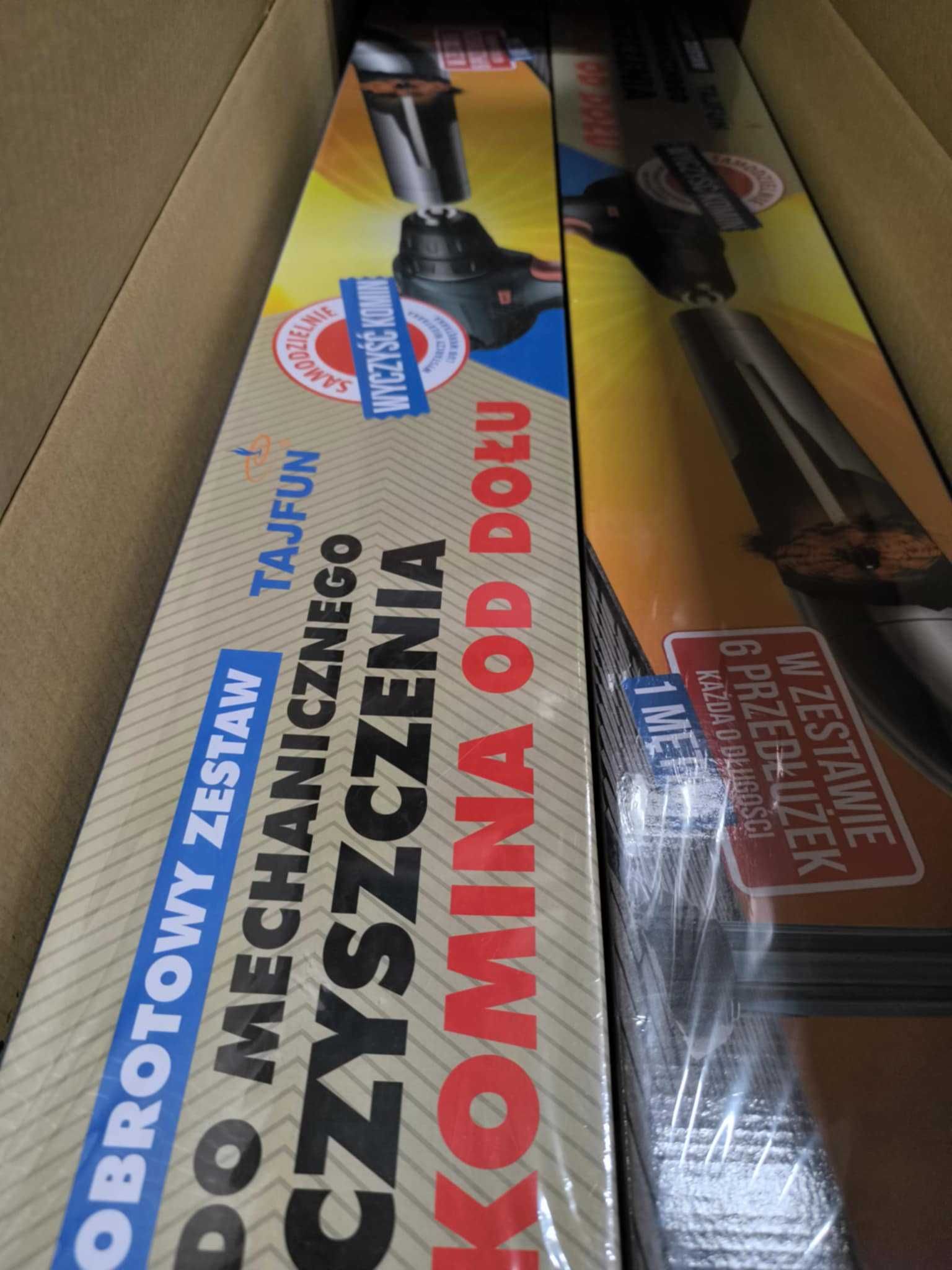 TAJFUN obrotowy zestaw do czyszczenia komina