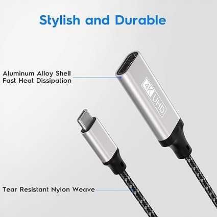 Adapter USB C do HDMI 4K 30Hz iPhone 15 MacBook
