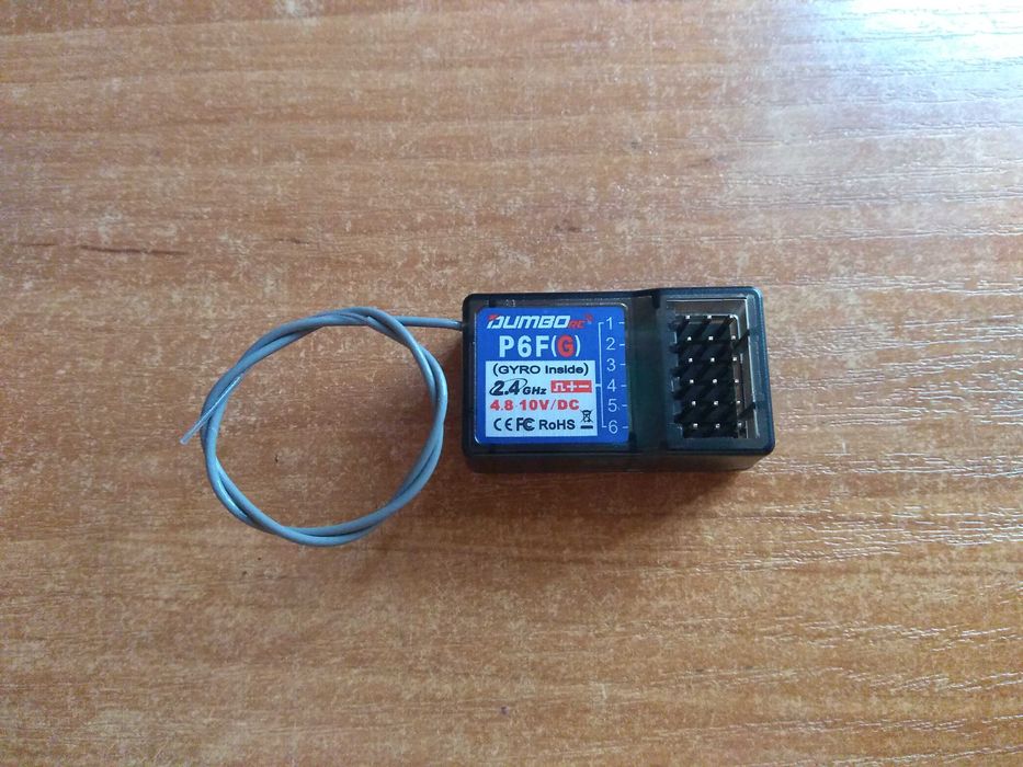 Odbiornik DumboRC X6FG żyroskop do aparatury DumboRC X6 i DDF-350 Nowy