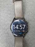 Huawei Watch GT2 - Smartwatch czarny pasek skórzany szaryzegarek