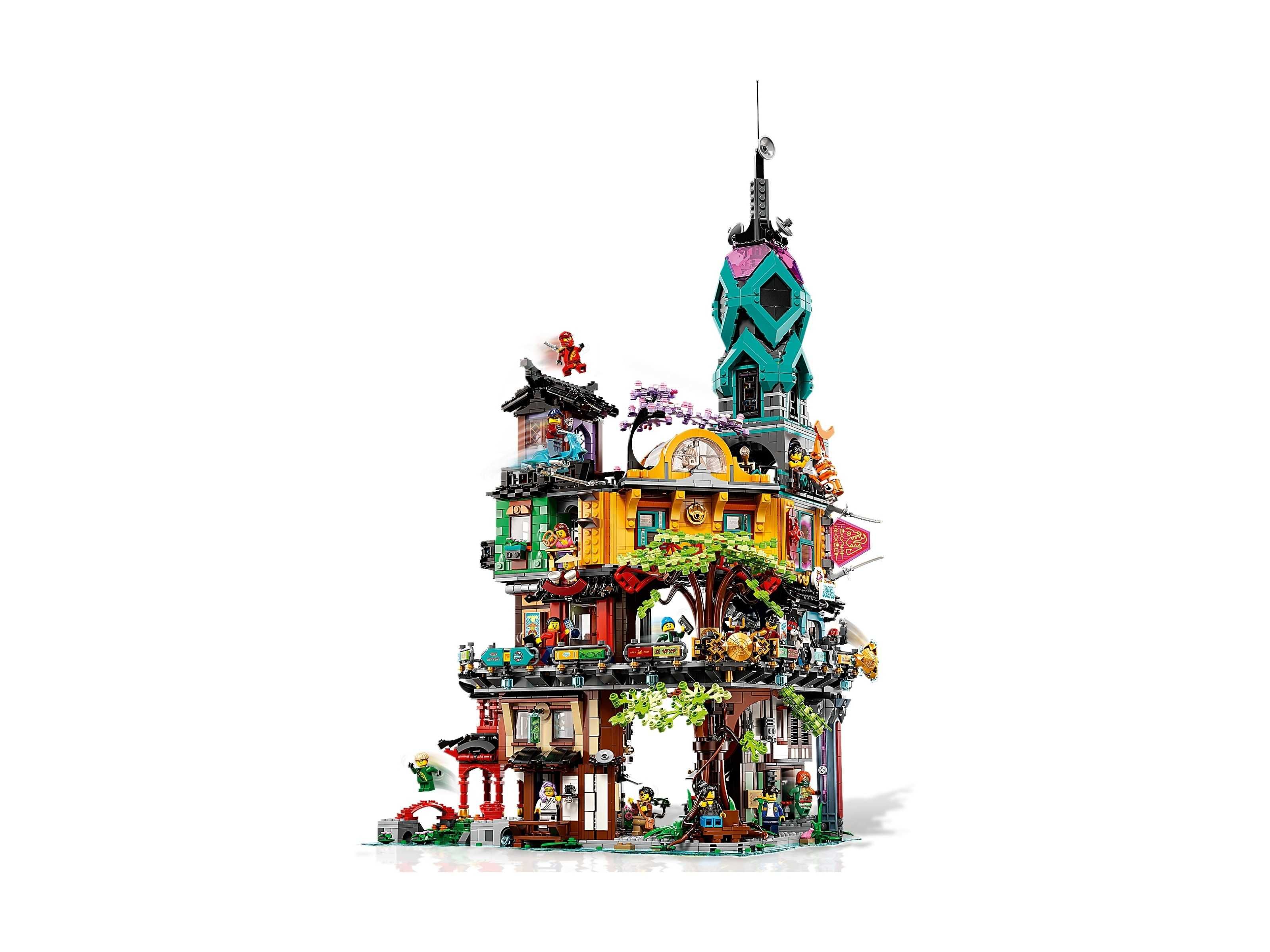 Zestaw LEGO 71741 Ogrody miasta NINJAGO