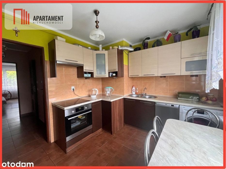 4 pokojowe mieszkanie w bloku