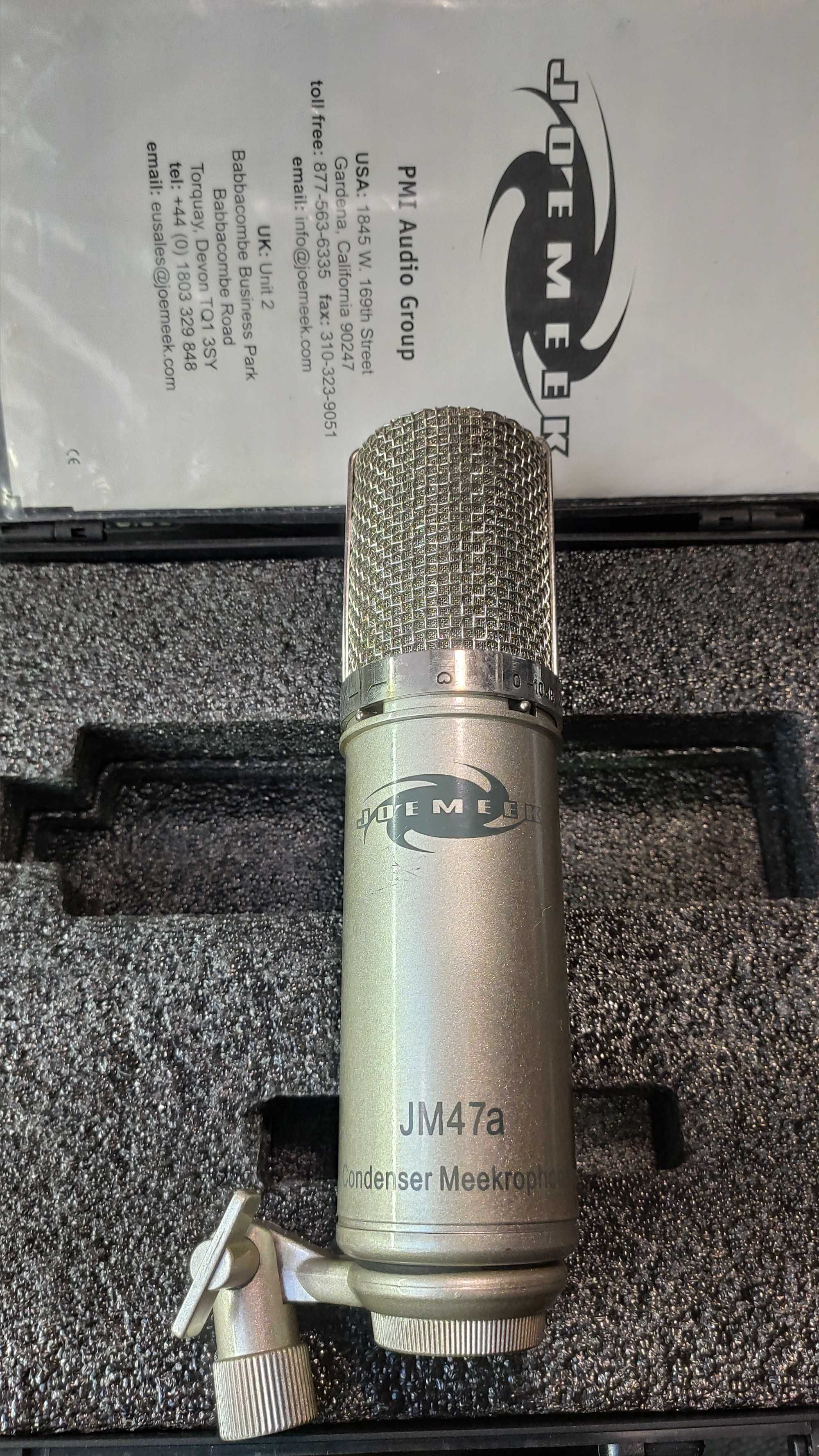Конденсаторний студійний мікрофон Joemeek JM47A