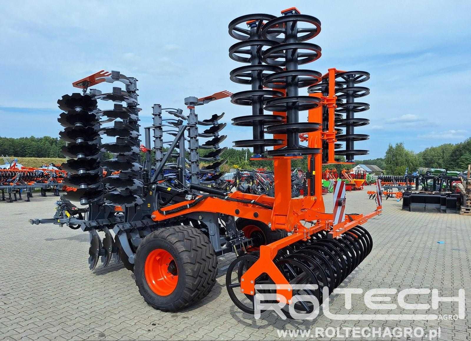Brona Talerzowa Hydrauliczna Ciągana MANDAM GAL-K HD XL 5m 6m 7,5m