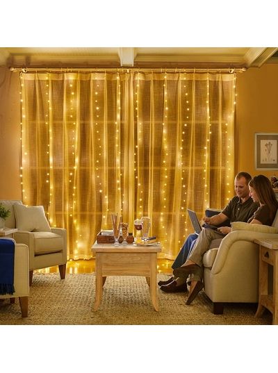 Гирлянда штора промені роси 2*2м 3*2м 3*3м