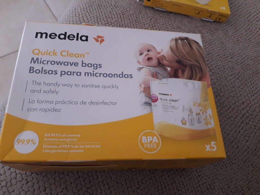 Sacos estrelizador medela