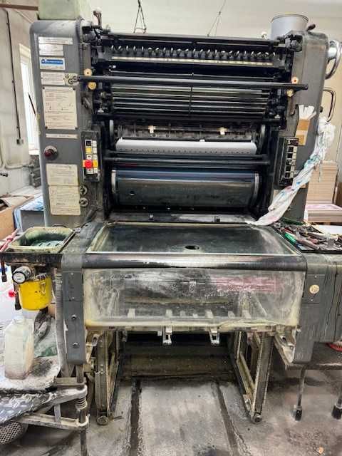 Maszyn drukarska offset Heidelberg 2-kolory