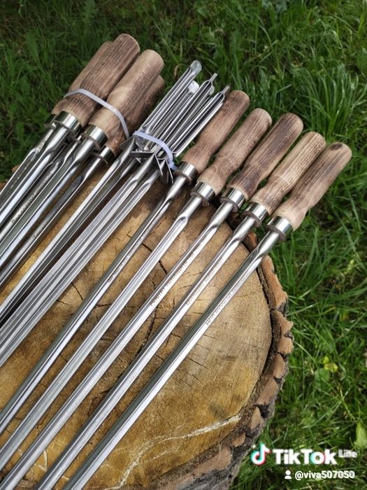 Шампура тригранні. Шампура трёхгранные