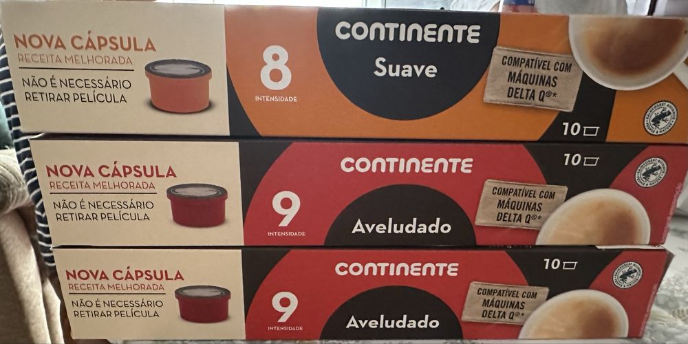 Capsulas Cafe Continente compativrl “Delta Q”