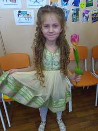 Нарядное детское платье на выпускной или праздник