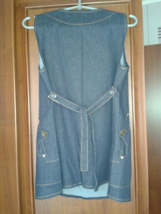Туника, жилетка джинсовая Mamastyle