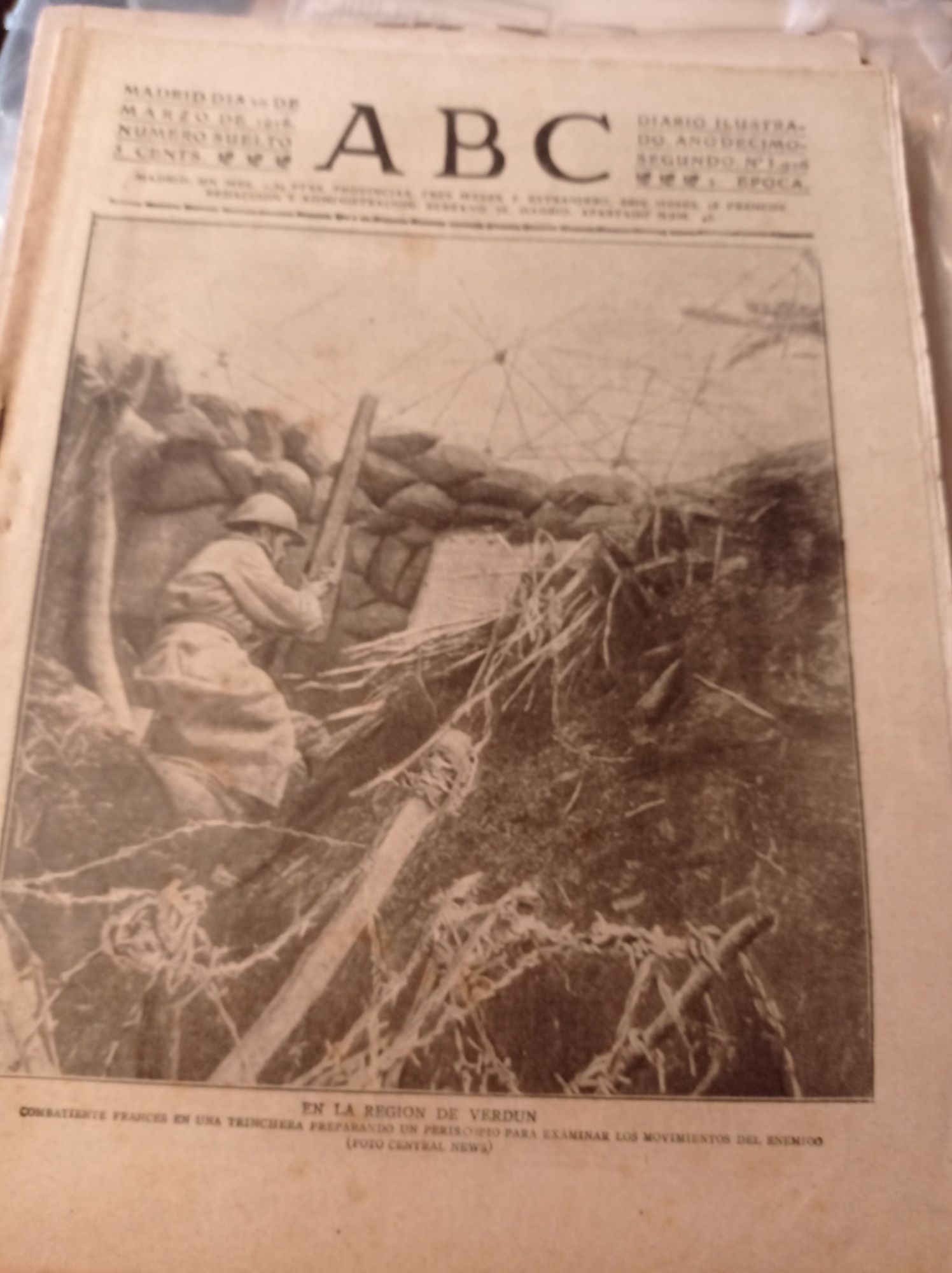 1WW lê Miroir 1916 original